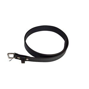 Versacarry Black Leather Belt Made In USA Size 42